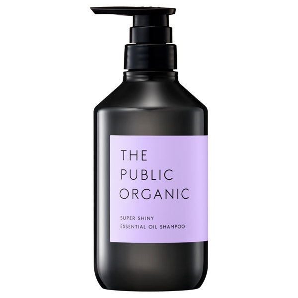 The Public Organic Super Shiny SM Shampoo, 480ml, Bergamot Essential Oil x Magnolia Essential Oil