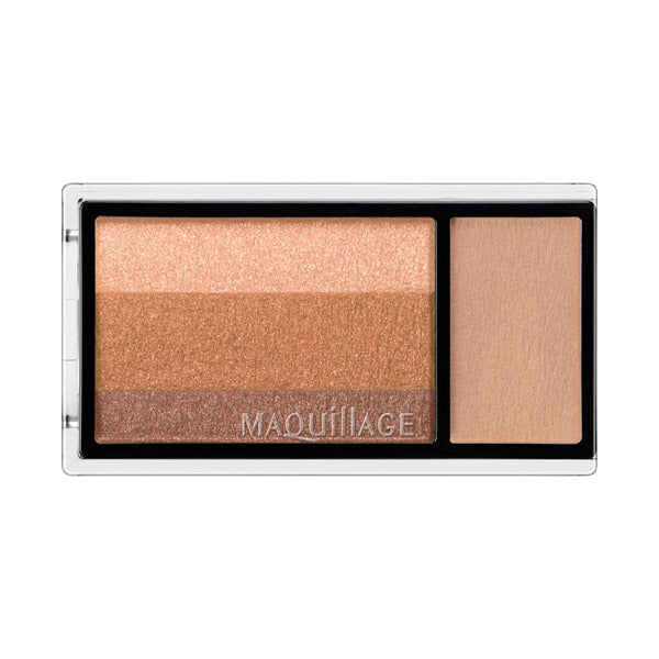 MAQuillAGE Dramatic Eye Color (Multi), OR341 Orange Mousse Cake, 2.5g, Fragrance-free