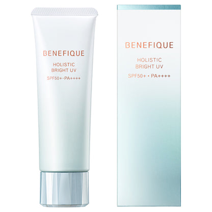BENEFIQUE Holistic Bright UV, SPF50+ PA++++, 50ml, Spreads lightly and smoothly, Floral floral scent