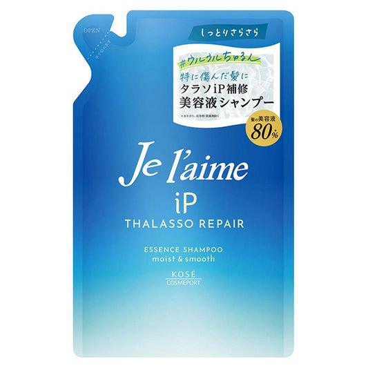 Je l'aime iP Thalasso Repair Repairing Beauty Serum Shampoo (Moist & Smooth) Refill, 340ml (Citrus White Floral)