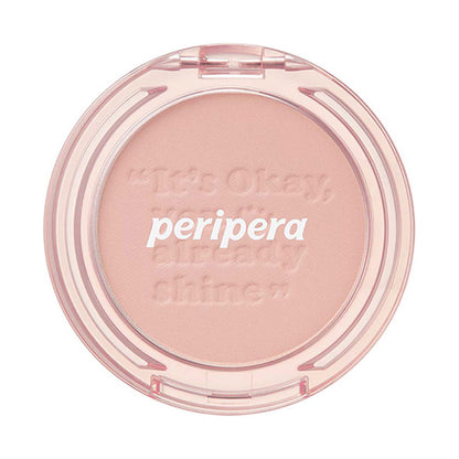 PERIPERA Brushed Sunshine Cheek, 07 Milky Peach Yogurt Munching
