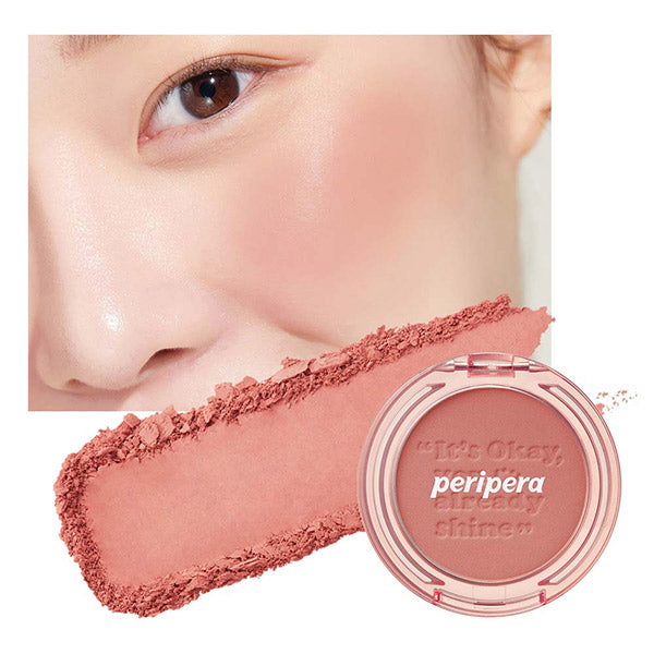 PERIPERA Brushed Sunshine Cheek, 05 Dusky Rose Chat Time