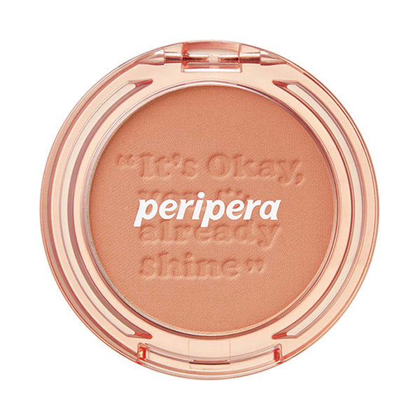 PERIPERA Brushed Sunshine Cheek, 04 Hazel Orange Study Mode
