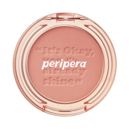 PERIPERA Brushed Sunshine Cheek, 02 Milk Tea Coral Milk Tea Feeling