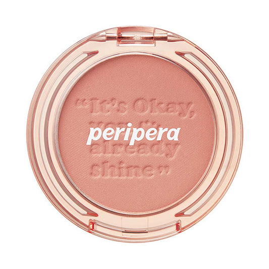 PERIPERA Brushed Sunshine Cheek, 02 Milk Tea Coral Milk Tea Feeling