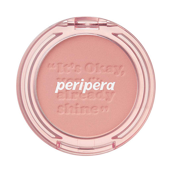 PERIPERA Brushed Sunshine Cheek, 01 Calm Pink Stay-at-home time