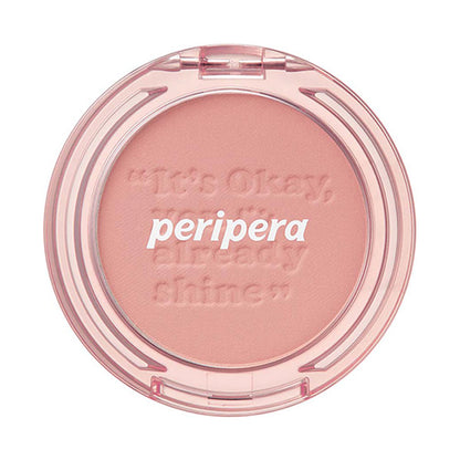 PERIPERA Brushed Sunshine Cheek, 01 Calm Pink Stay-at-home time