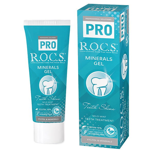 R.O.C.S. PRO Minerals Gel (Mild Mint), 45g