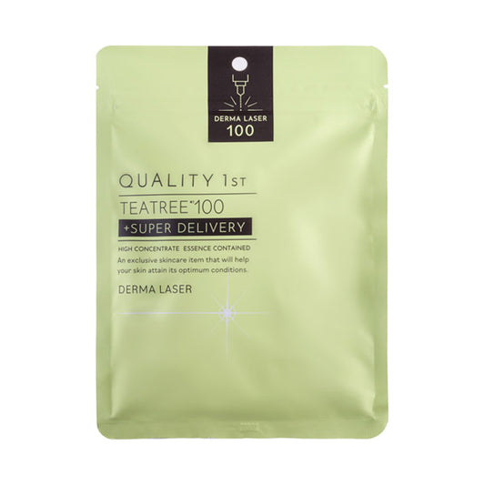 QUALITY 1ST Derma Laser Super TEATREE 100 Mask, 7 pieces