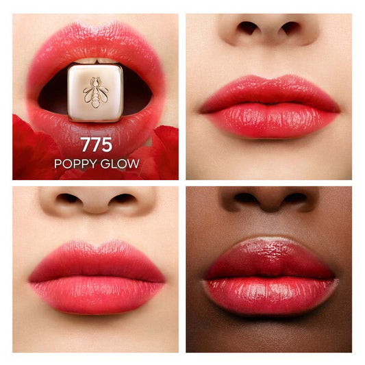 GUERLAIN KissKiss Be Glow, 775 POPPY GLOW, 3.2g