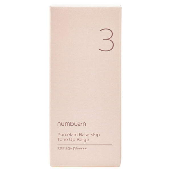 numbuzin No. 3 No-foundation ceramic skin tone-up cream, SPF50+ PA++++, 50ml