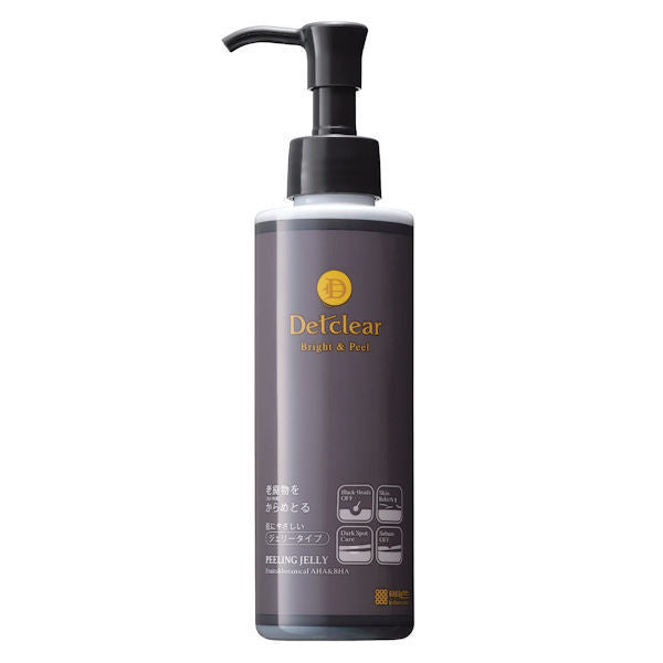 Meishoku DET Clear Bright & Peel Peeling Jelly <Charcoal Type>, 180ml