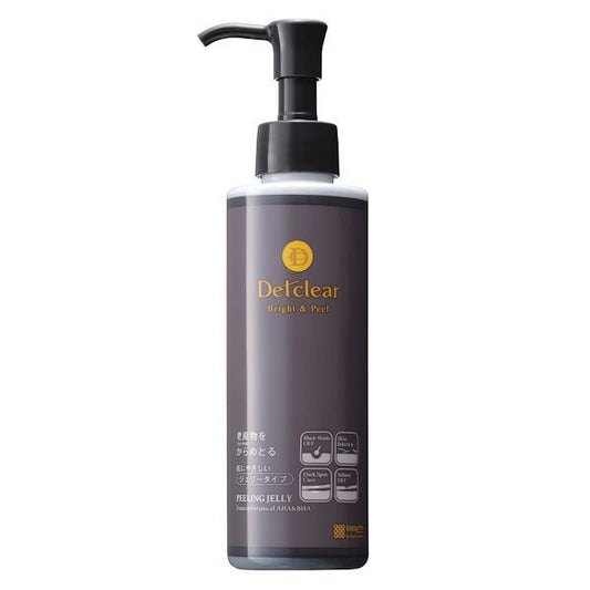 Meishoku DET Clear Bright & Peel Peeling Jelly <Charcoal Type>, 180ml