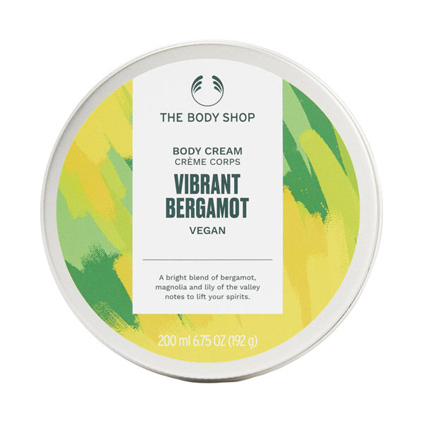Vibrant Bergamot Body Cream, 200ml