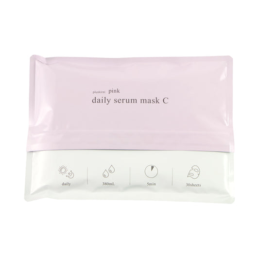 Pluskirei Pink Daily Serum Mask C (30 Sheets)