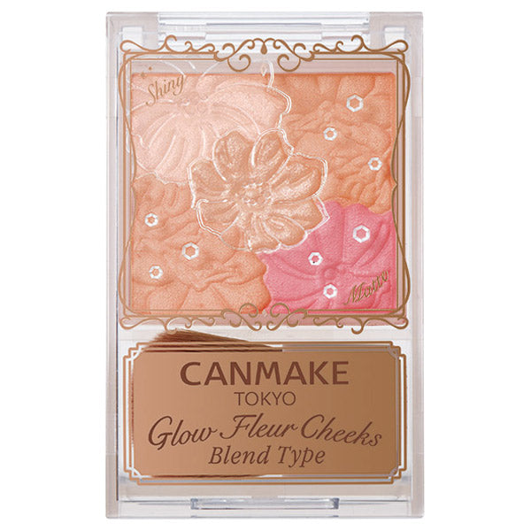 Canmake Glow Fleur Cheeks Blend (B01 Cotton Coral)