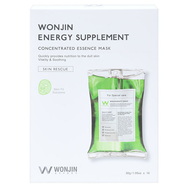 ENERGY SUPPLEMENT MASK, Pack of 10