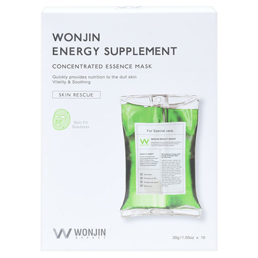 ENERGY SUPPLEMENT MASK, Pack of 10