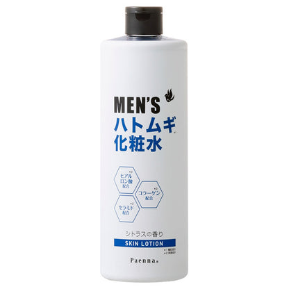 Paenna Men's Hatomugi Lotion, 500ml