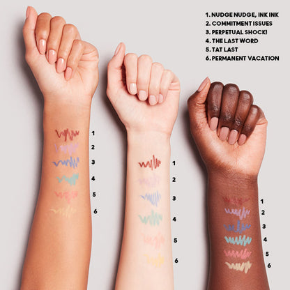 M.A.C Color Excess Gel Pencil, Nudge Nudge. Ink Ink, 0.35g