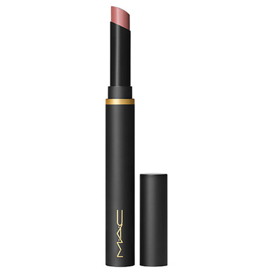 M.A.C Powder Kiss Velvet Blur Slim Lipstick, Over the Taupe, 2g