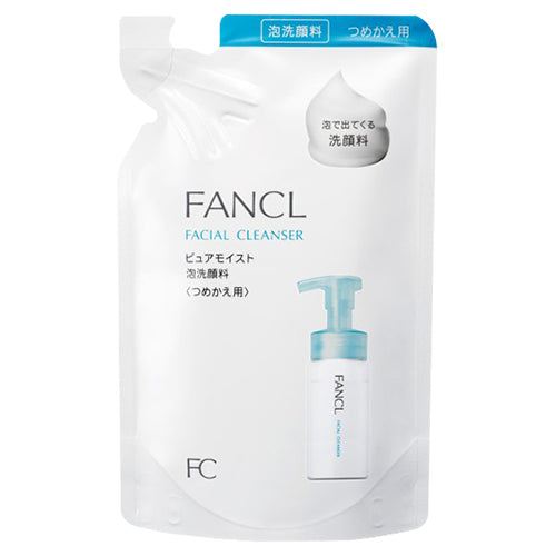 FANCL Pure Moist Foaming Facial Cleanser Refill, 130ml