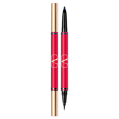 VALENTINO BEAUTY Twin Liner, 03 Black & Navy, Liquid 0.5ml+Pencil 0.1g