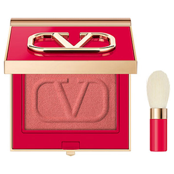 VALENTINO BEAUTY Eye 2 Cheek, 04 Coral Pink, 3.6g
