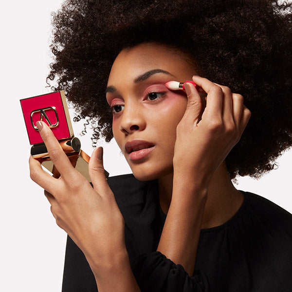 VALENTINO BEAUTY Eye 2 Cheek, 04 Coral Pink, 3.6g