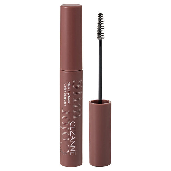 CEZANNE Ultra-thin eyebrow mascara, C2 Mauve Brown, 4g