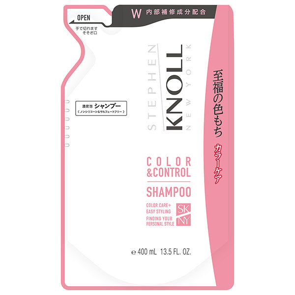 STEPHEN KNOLL Color Control Shampoo W, Refill, 400ml, Floral Fruity Musk