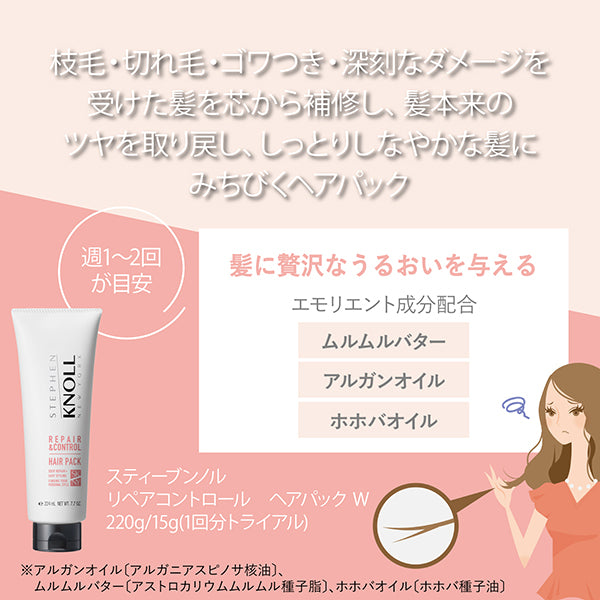 Repair Control Hair Pack W, 220g, Floral Fruity Musk