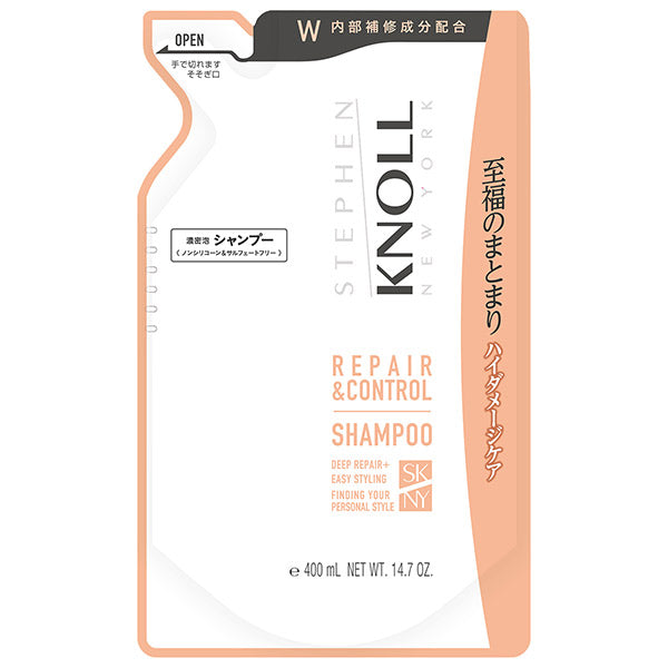 STEPHEN KNOLL Repair Control Shampoo W, Refill, 400ml, Floral Fruity Musk