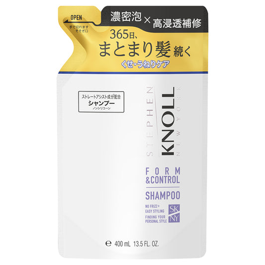 STEPHEN KNOLL Form Control Shampoo W, Refill, 400ml, Floral Fruity Musk