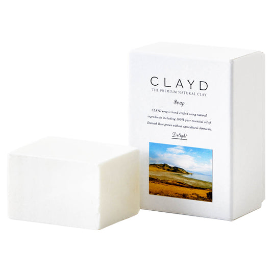 CLAYD JAPAN CLAYD SOAP - Damask Rose - / 195g