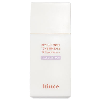 hince Second Skin Tone Up Base, SPF50+ PA++++, Pale Lavender, 35ml