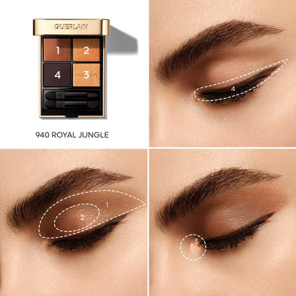GUERLAIN OMBRE G, NO.940 ROYAL JUNGLE, 1.5gx4