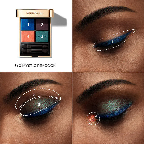 GUERLAIN Ombres G (NO.360 MYSTIC PEACOCK)