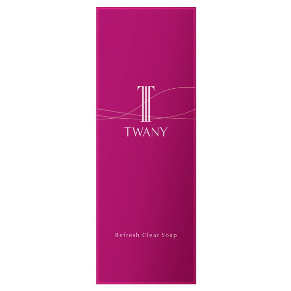 TWANY Refresh Clear Soap, 120g, Citrus Herb Scent