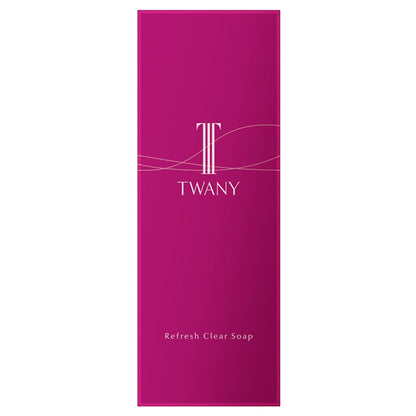 TWANY Refresh Clear Soap, 120g, Citrus Herb Scent