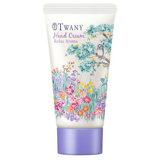 TWANY Hand cream (relaxing aroma), 50g, Floral rose scent