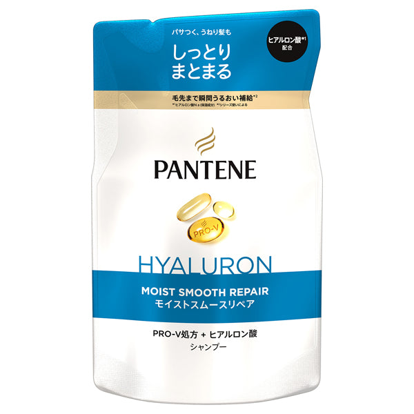 PANTENE Moist Smooth Care Shampoo Refill, 300ml