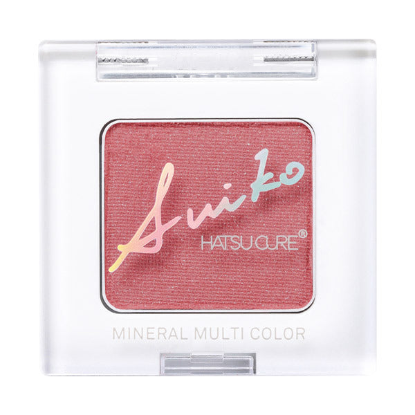 SUIKO HATSUCURE Mineral Multi Color (02 Peony Pink), 2.5g