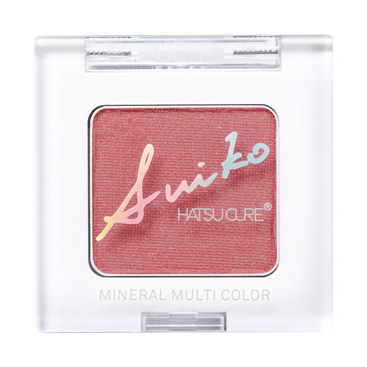 SUIKO HATSUCURE Mineral Multi Color (02 Peony Pink), 2.5g