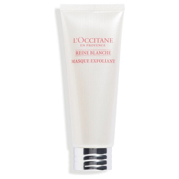 LOCCITANE Reine Blanche Illuminating Scrub Mask, 75ml