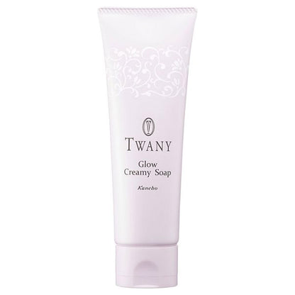 TWANY Glow Creamy Soap, 120g, Fresh Rose Bouquet Scent