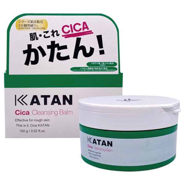 KATAN Cica Cleansing Balm, 100g (Green Herb Scent)