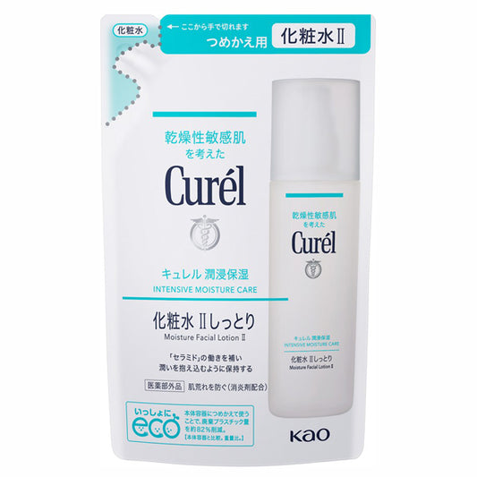 Curel Intense Moisturizing Lotion, Refill, 130ml, II Moist