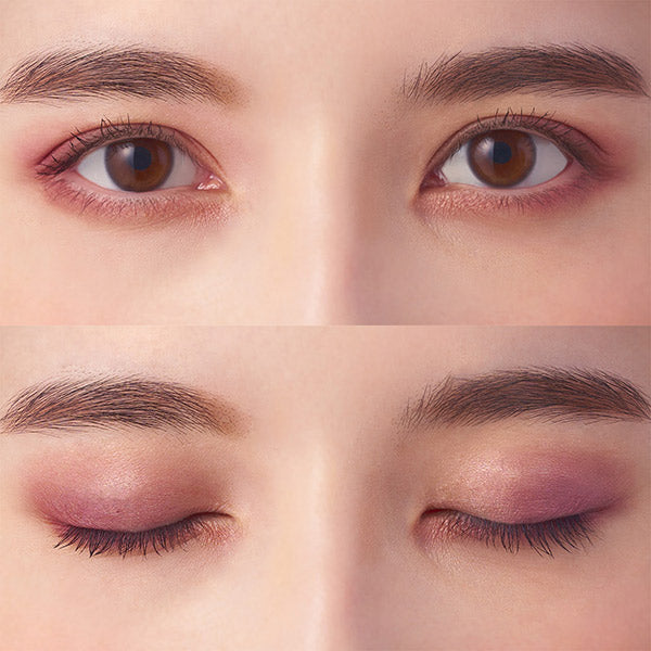Chifure Twin Color Eyeshadow, 75 Brown, Fragrance-Free