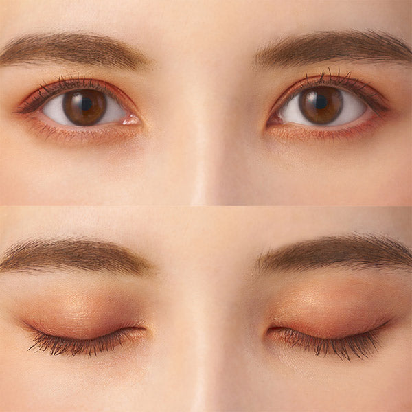 Chifure Twin Color Eyeshadow, 42 Orange, Fragrance-Free